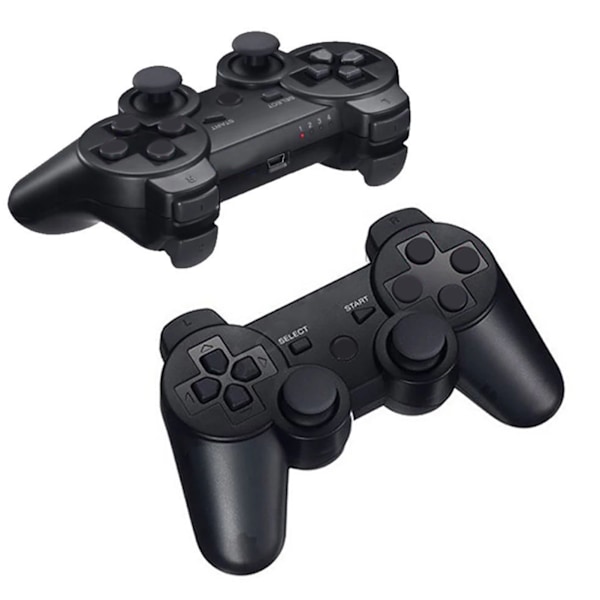 2 kpl Bluetooth-pelikonsoli Universal Keypad Langaton Bluetooth-pelikonsoli PS3:lle Musta