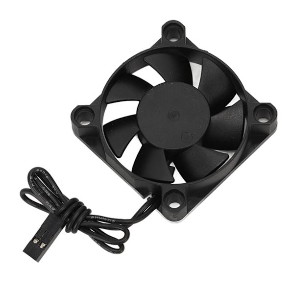 RC Kylfläkt Järn Plast Lätt snabb hastighet RC Motorkylare för 1/10 Traxxas 7,4V Svart 45 X 45 mm