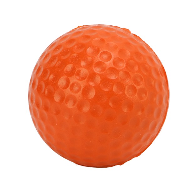 42,5 mm PU-skum golfballer med sterk fleksibilitet Utendørs golføvingsball for sport og fitness Oransje