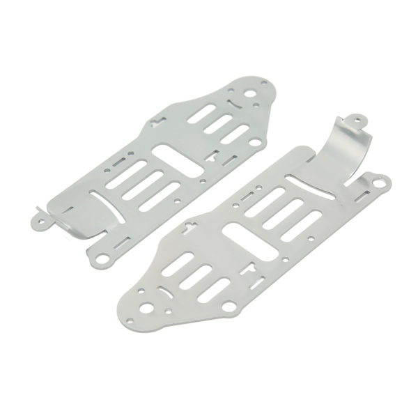 1 par helikopter undre aluminiumplåt ersättningshelikopteruppgraderingsdelar för WLtoys V912 A RC-flygplan