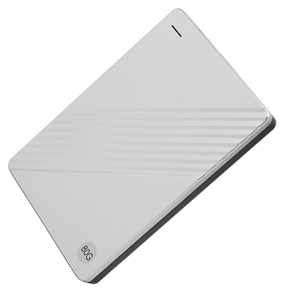 Ulkoinen kiintolevy, erittäin ohut 2,5 tuuman USB 3.0 alumiiniseos Plug and Play -mobiilikiintolevy tietokoneelle, televisiolle, puhelimelle, hopea, 320 Gt