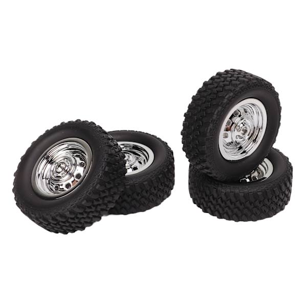 4kpl RC-auton pyöränrenkaita, alkuperäinen kumi ja muovi, RC-leluauton renkaat MN78 RC-autoille 1/12