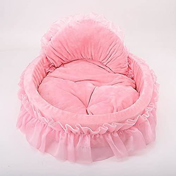 Lace Princess Hunde Kat Pet Sengesofa L (pink)