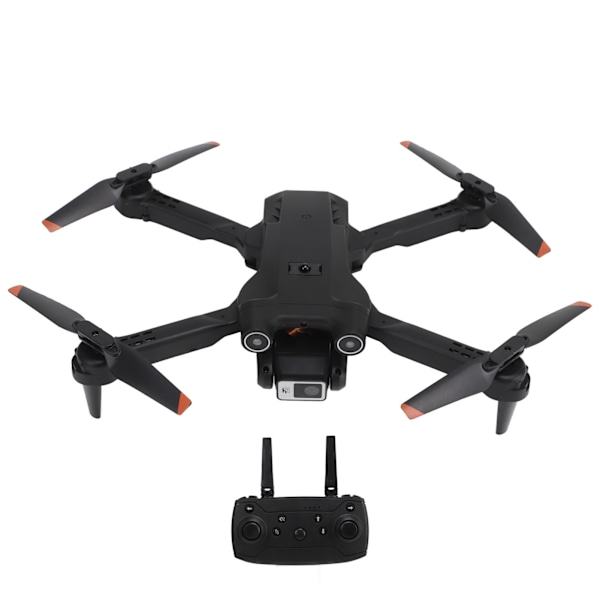 H63 Mini RC Drone Hindrings Unngåelse Fjernkontroll Quadcopter Drone Optisk Flyt Hurtigpunkt Svevende Fly med 4K HD-kamera for Barn