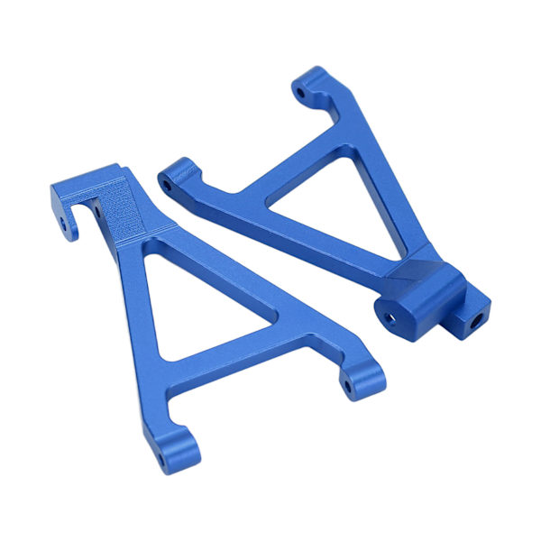 1 par RC bakre nedre svingarm Profesjonell aluminiumslegering Eksakt størrelse bakre nedre opphengsarmer for 1/16 RC bil blå