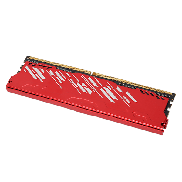 Desktop Minnesmodul Röd DDR4 2666MHz 21300 Bandbredd Aluminiumlegering Gaming RAM för Datorchassi Uppgradering 4GB