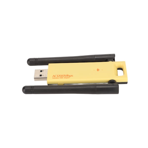 USB WiFi-adapter 2.4G 5G Dual Band Doble Antenner 802.11AC 1200Mbps WiFi Nettverksadapter for PC Laptop