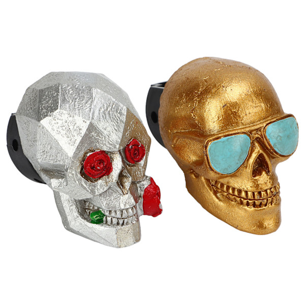 Skull Rose Car Air Freshener