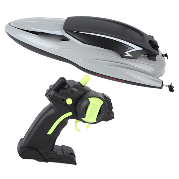 RC Boat 4 Channel 2.4G Siginal Dual Motors Vattentät Fjärrkontroll Båtleksaker för 14 år och äldre Enkelt batteri