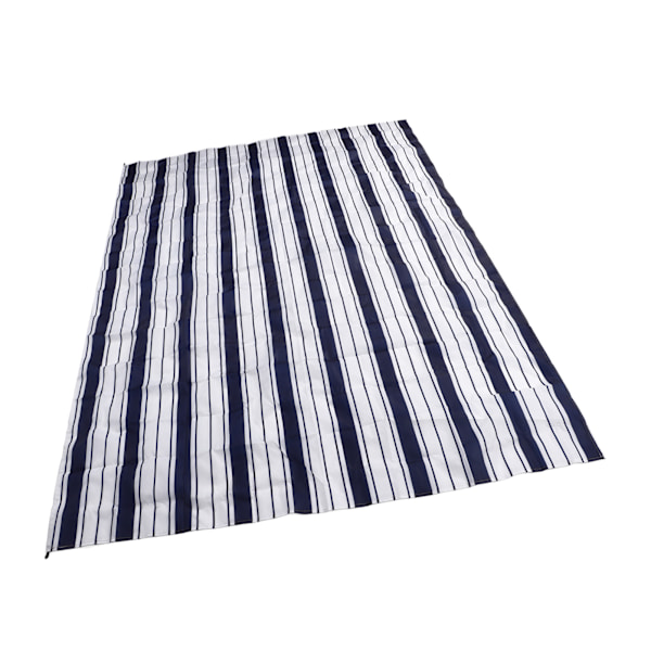 Rantapyyhe Vedenpitävä Kevyt kannettava ulkoilma piknikmatto retkeilyyn Blue Stripe 2 X 1,45M