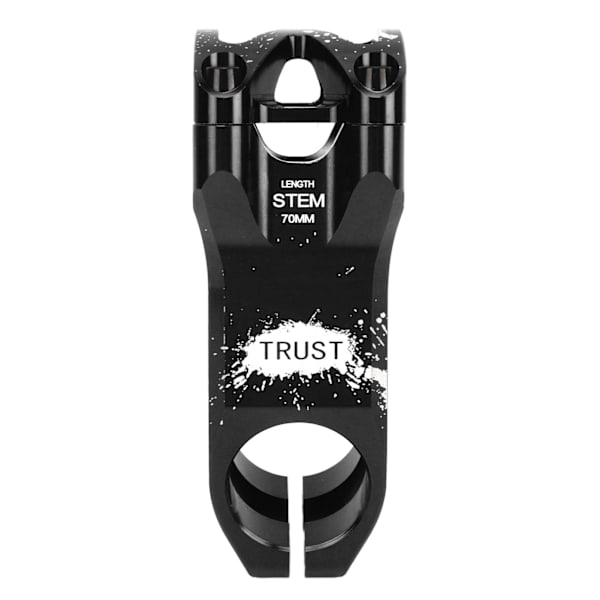 Cykelstam Långt justerbart CNC-styre Lättvikts ihåligt 31,8 mm Cykelstyrestam för mountainbike landsvägscykel Svart