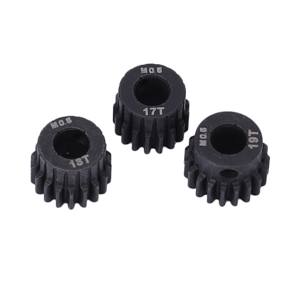 Motor Motormodul Pinion Gear Hulsætningskomponent til 1/10 1/8 RC Car17-19T