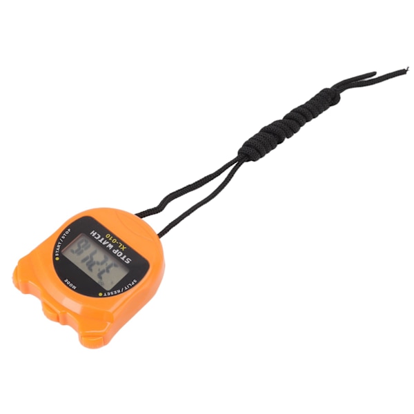 Dommer Digitalt Stopur Timer Vandtæt Multi Funktioner 140mAh Sports Stopur Timer til Løb Racing Gul