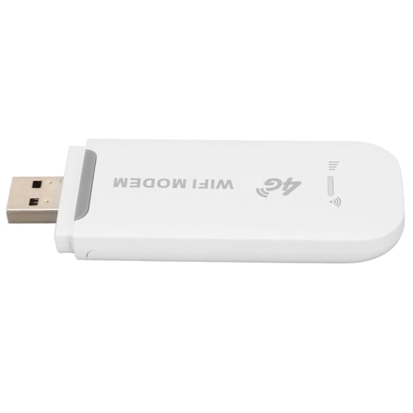 4G LTE Trådløs Router 150Mbps Understøtter 10 Brugere USB-Grænseflade Bærbar WiFi Modem til Tablet Bærbar Hvid