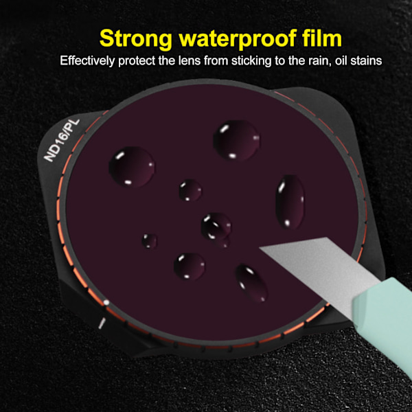 Dronelinsefilter Klarhed Optisk glas Stødsikker præcisionsslibning CPL Dronelinsefilter Passer til Mavic 3 Classic