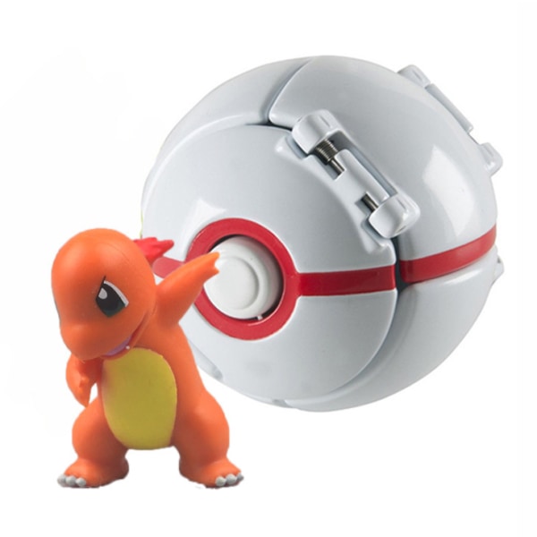 Flip Pet Exploding Poké Ball Mini Doll + Capture Ball 10