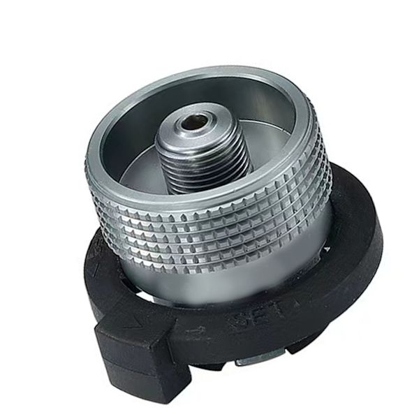 Camping Komfyr Adapter Kassett Gass Adapter Godt Forseglet for Utendørs Piknik Camping Grill for Lang Tank Z11 Uten Holder