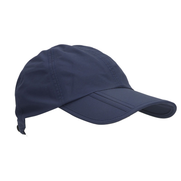 Solskyddshatt Sporthatt Lättvikt Quick Dry Hat UPF 50+ Blå baseballhatt för löpning Walking Camping