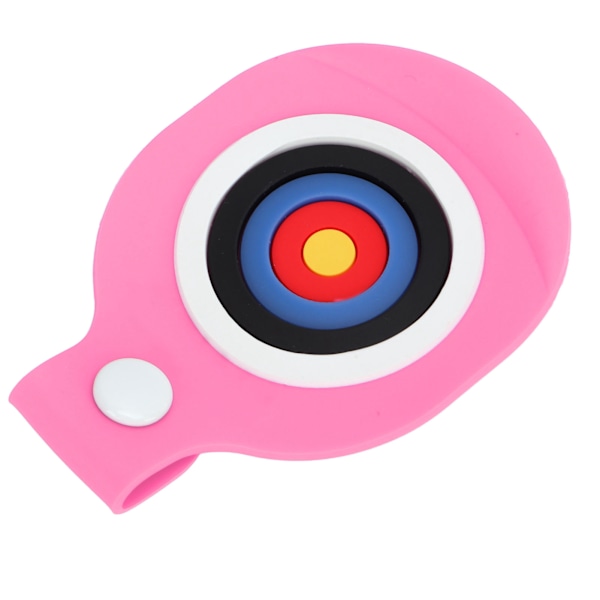 Recurve Bue Lem Tupp Beskyttelse Bueskyting Break Gummipute på sko Fot for langbuejakt Skytingstilbehør Rosa