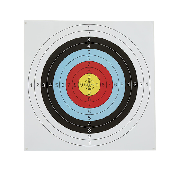 30 stk. bueskydningsmålspapir recurve compound pulley bue helring skydemålspapir