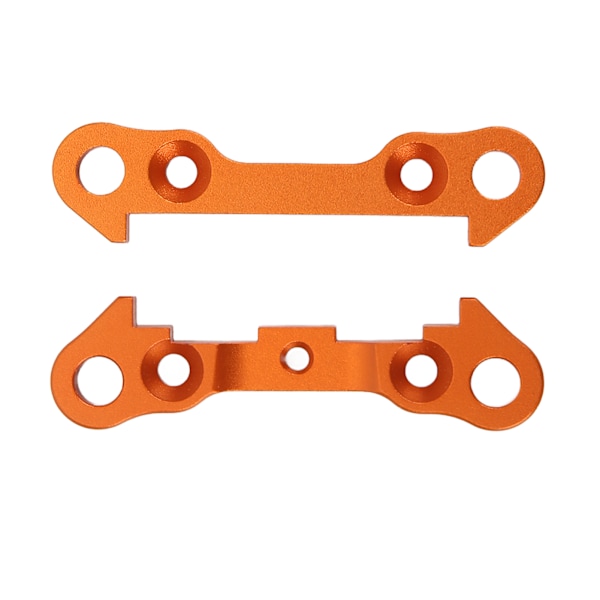 2 kpl Metalliset etu alatukivarren kiinteä lohkolevy Liitäntälevyt Oranssi ZD Racing 1/7 DBX07 EX 07 RC-autoon