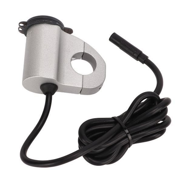 Motorcykel USB-laddare Vattentät 12V Strömadapter Digital Display Spänning med Switch
