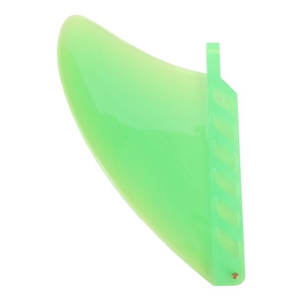 Sporfinner Fleksibel Stabil Udsøgt surfbræt haleror Let Kompakt PVC Paddleboard Fin Grøn