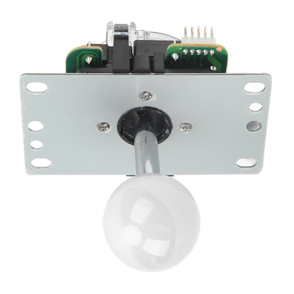 Arcade Joystick Gamepad DIY Joystick Arcade Game Fighting Stick Ersättningsdelar Pin Kretskort med kulhuvud Vit