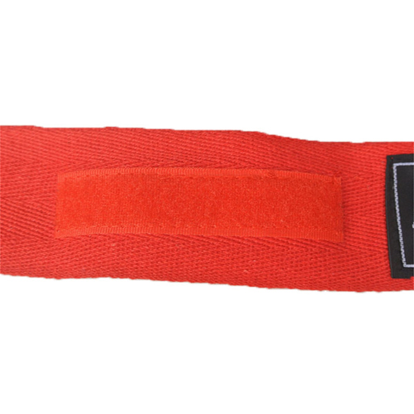 2 st Boxningshandbandage Röd bomullsduk 2,5 m Längd 5 cm Bredd Handinpackning för sport