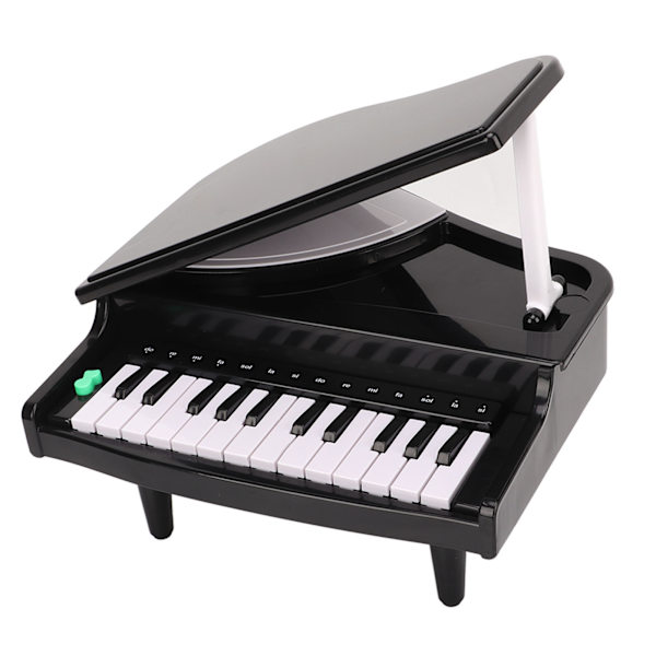 Elektronisk pianoleksak för barn Svart Piano för barn Multifunktionella musikaliska inlärningsleksaker