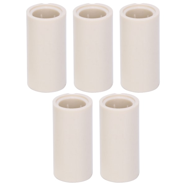 Pool Cue Ferrules 12 mm/0.5in OD - 40 st, White Fiber Stick Reparationsverktyg, Biljardtillbehör