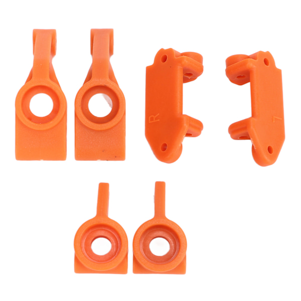 RC Car Steering Cup Bakaxel Cup med C-navhållare för Rustler Stampede Slash 2 Wheel Drive 1/10 RC Car Orange
