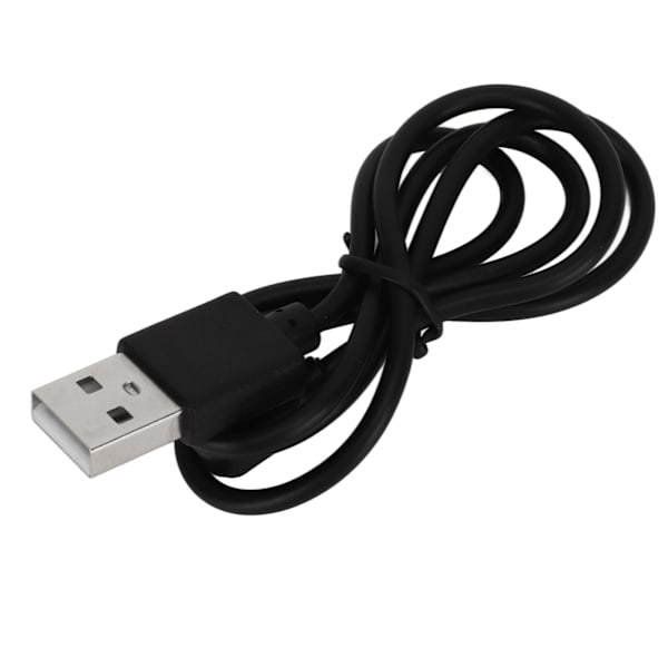 2P Smartwatch Laddningskabel Magnetisk klocka Laddare Ersättning USB-datakabel Svart 4,0 mm/0,2 tum 12,3 mm/0,5 tum