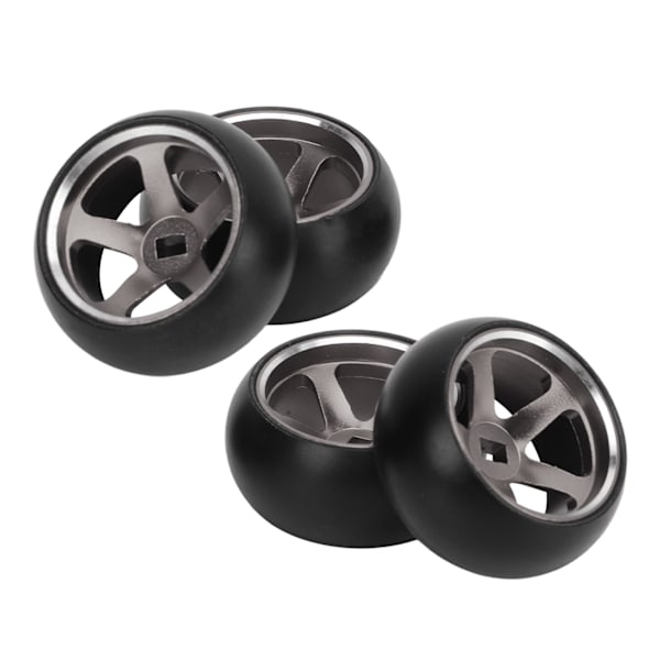 4kpl RC auton renkaat ja vanteet Wltoys K989 K969 P939 284131 1/28 Kauko-ohjattava Auto Titaani