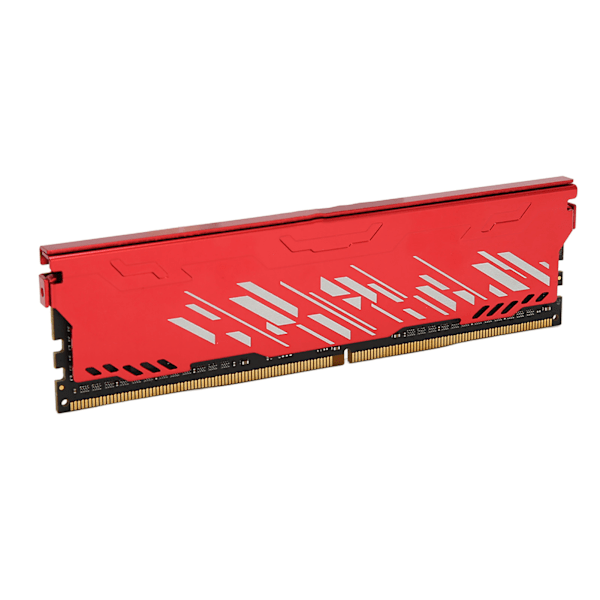 Desktop Minnesmodul Röd DDR4 2666MHz 21300 Bandbredd Aluminiumlegering Gaming RAM för Datorchassi Uppgradering 4GB