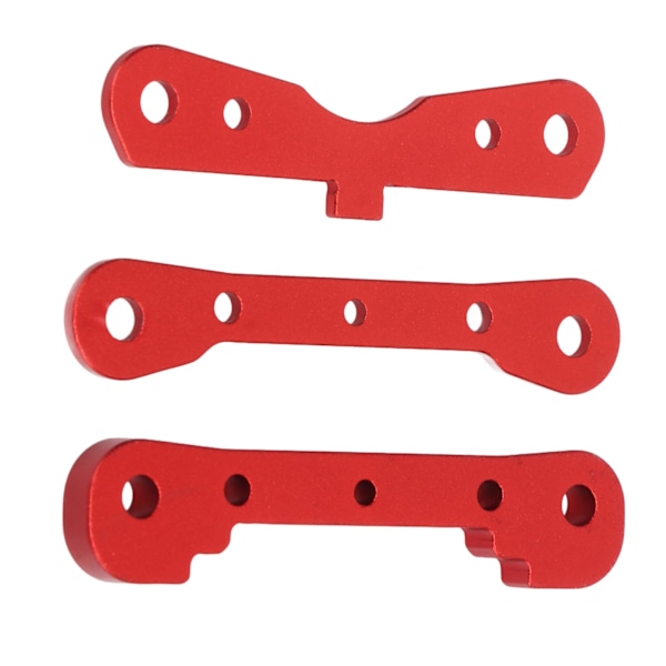 RC Car Swing Arm Mount Set Aluminiumlegering Förstärkt Svängarm Fast Mount Set för ARRMA 1/8 1/7 RC Car Upgrade Tillbehör Röd