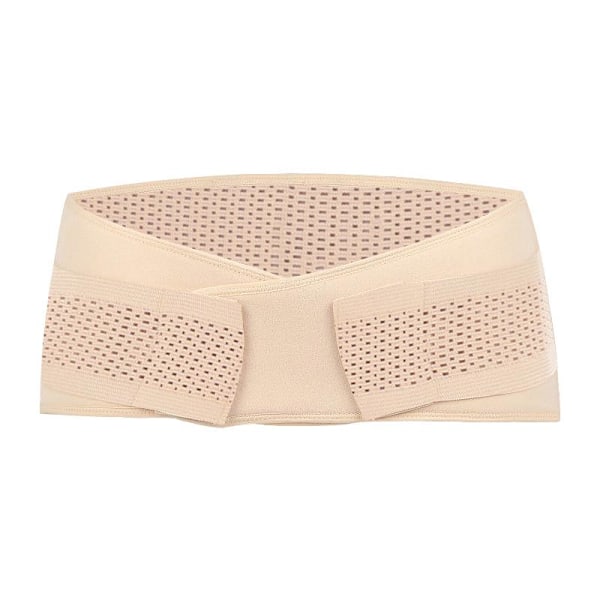 Gravide kvinner postpartum bekkenbelte hofteløftende mesh pustende hoftebelte hofteløftende hoftestrammende gravide kvinner magebelte dobbelt formål XL