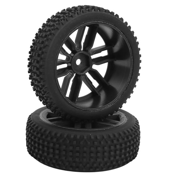 2st 1/16 RC-bildäck Gummi Utmärkt grepp Slitstarkt stabilt RC-hjuldäck för BONZAI Jubatus för Intrepid 1/16 RC-bilar