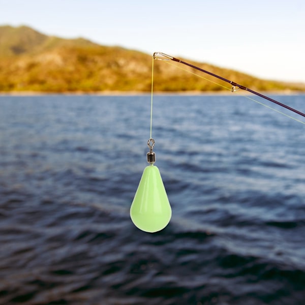 Lure Luminous Jig Head Blyd Deep Water Sinker Vægt Fiske Agner Fiskegrej 10#, 5 stk