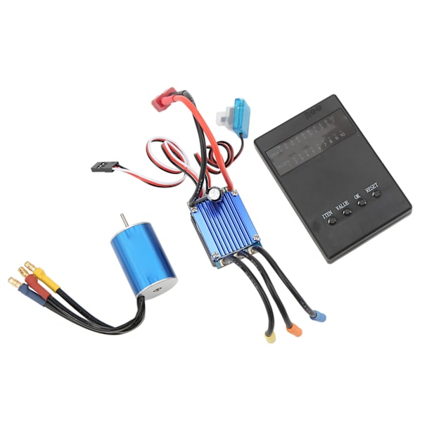 2435 4500KV harjaton moottorin ohjelmointikortti 25A harjaton ESC 1/16 1/18 RC-autoon