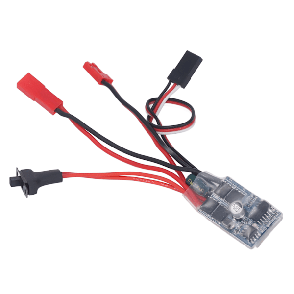 RC-harjallinen ESC elektroniset komponentit 30A 2khz Kaksisuuntainen RC-auton tarvikkeet 1/16 1/18 1/24 RC-veneelle