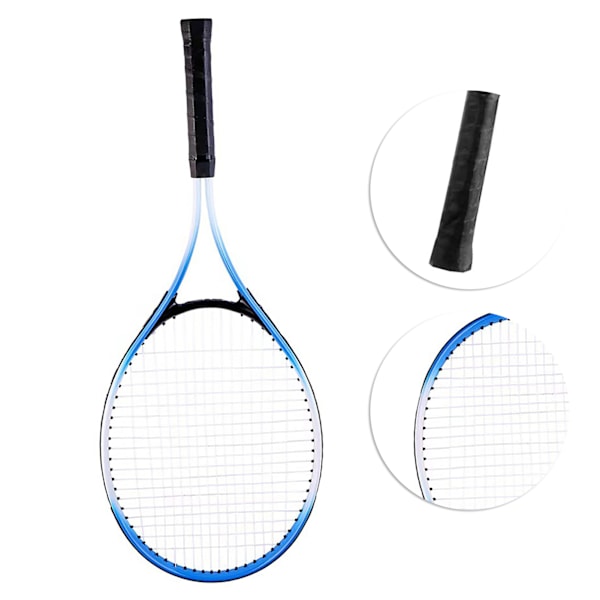 27 tuuman tennismaila Yksinkertainen tennismaila Aloittelijoiden harjoitussarja kantolaukulla aikuisille Opiskelija Naiset Miehet Sininen