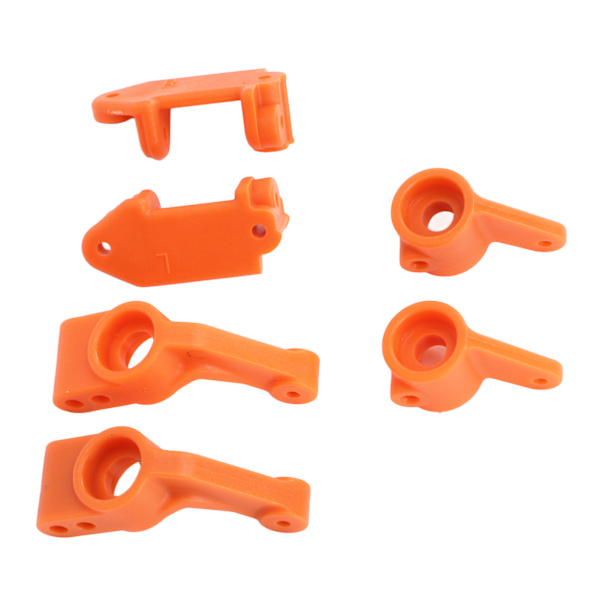 RC Car Steering Cup Bakaxel Cup med C-navhållare för Rustler Stampede Slash 2 Wheel Drive 1/10 RC Car Orange