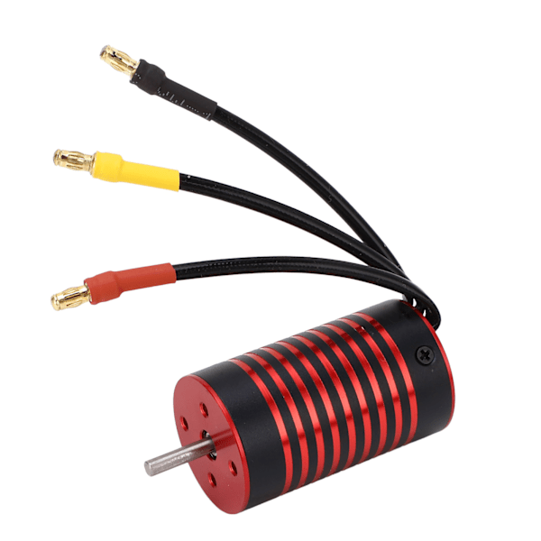 2845 RC bil børsteløs motor Vandtæt rustbeskyttet aluminiumslegering 4-polet RC bilmotor til 1/12 1/14 RC bil 2800KV