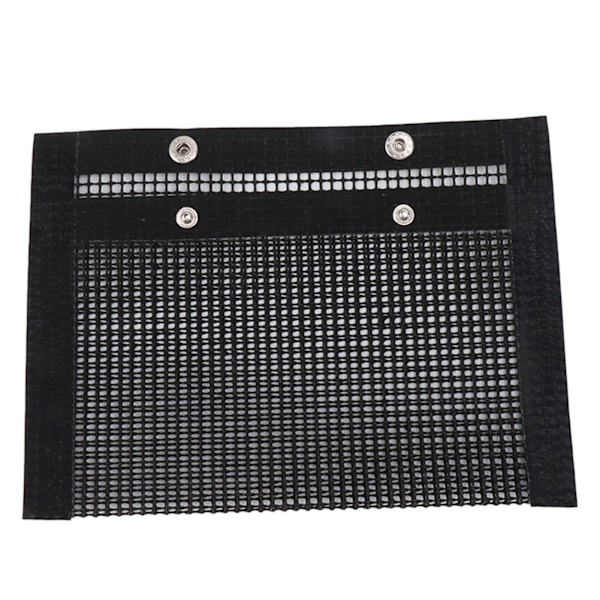 BBQ Mesh Grillipussit Uudelleenkäytettävät lämmönkestävät Mesh Grillipussit hiili-kaasumikroaaltouuniin S (24x14cm/9.45x5.51in)