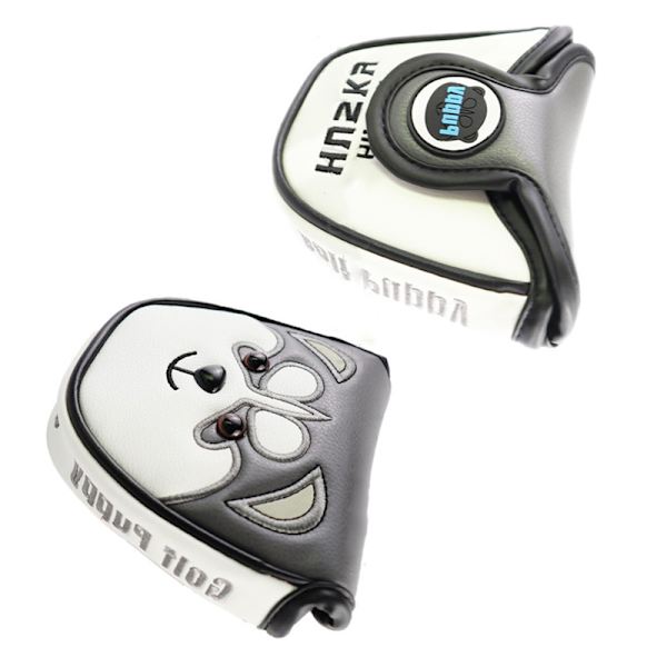 Golfhodebeskyttelse Vanntett søt hundeformet golfhodebeskyttelse PU Super Fleece golfputterbeskyttelse for utendørs PCM