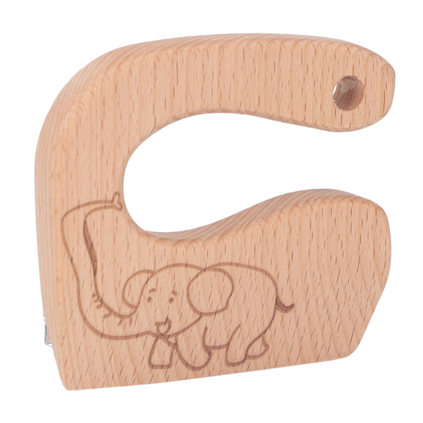 Trä Barnkniv Frukt Grönsaker Brödhackare Barn Utekök Skär Matlagning Leksak Elefant