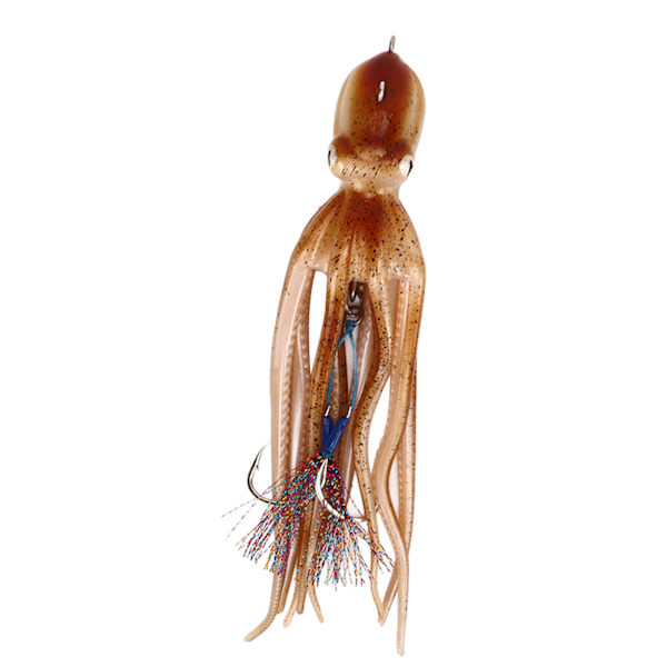 Octopus Simulering Fiskeredskaper Skjørt Trolling Fiske Lokkebait Jigger med fangstfarge for ferskvann saltvann