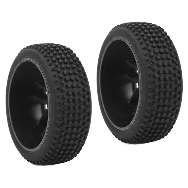 2 kpl 1/16 RC-auton renkaat Kumi Erinomainen pito Kestävä vakaa RC-pyörän rengas BONZAI Jubatusille Intrepid 1/16 RC-autoille