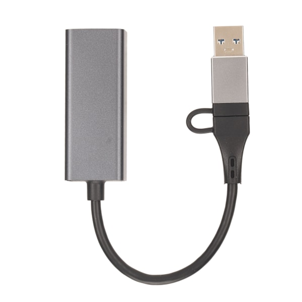 Type C til RJ45 Adapter 10 100 1000Mbps Selvadaptiv USB 3.0 2.0 Understøtter USB C til Ethernet Adapter til Laptop Tablet